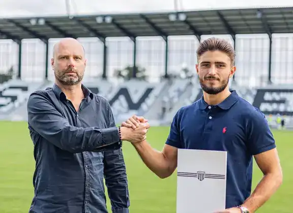 Arkadiusz Orzeł zostaje w Sandecji. Młody napastnik z nowym kontraktem