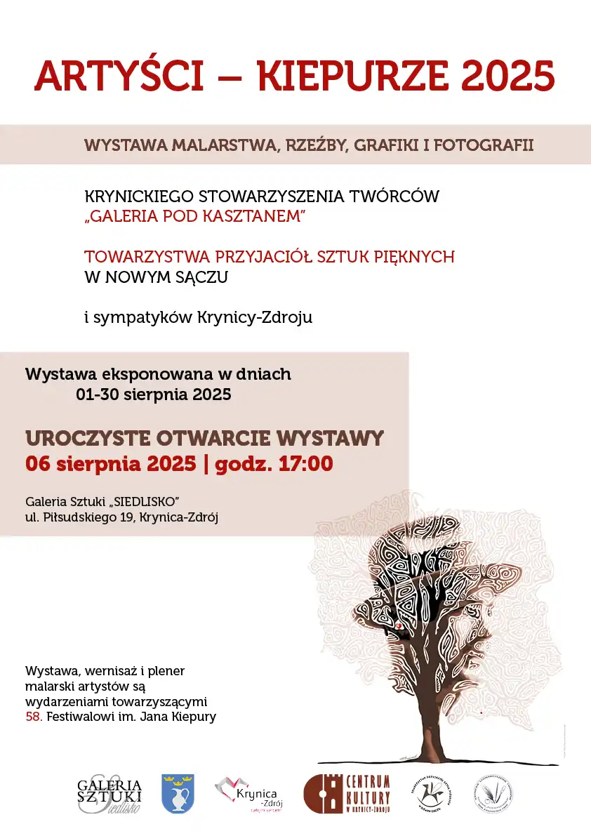 "Artyści – Kiepurze": Sztuka w hołdzie mistrzowi w Krynicy-Zdroju