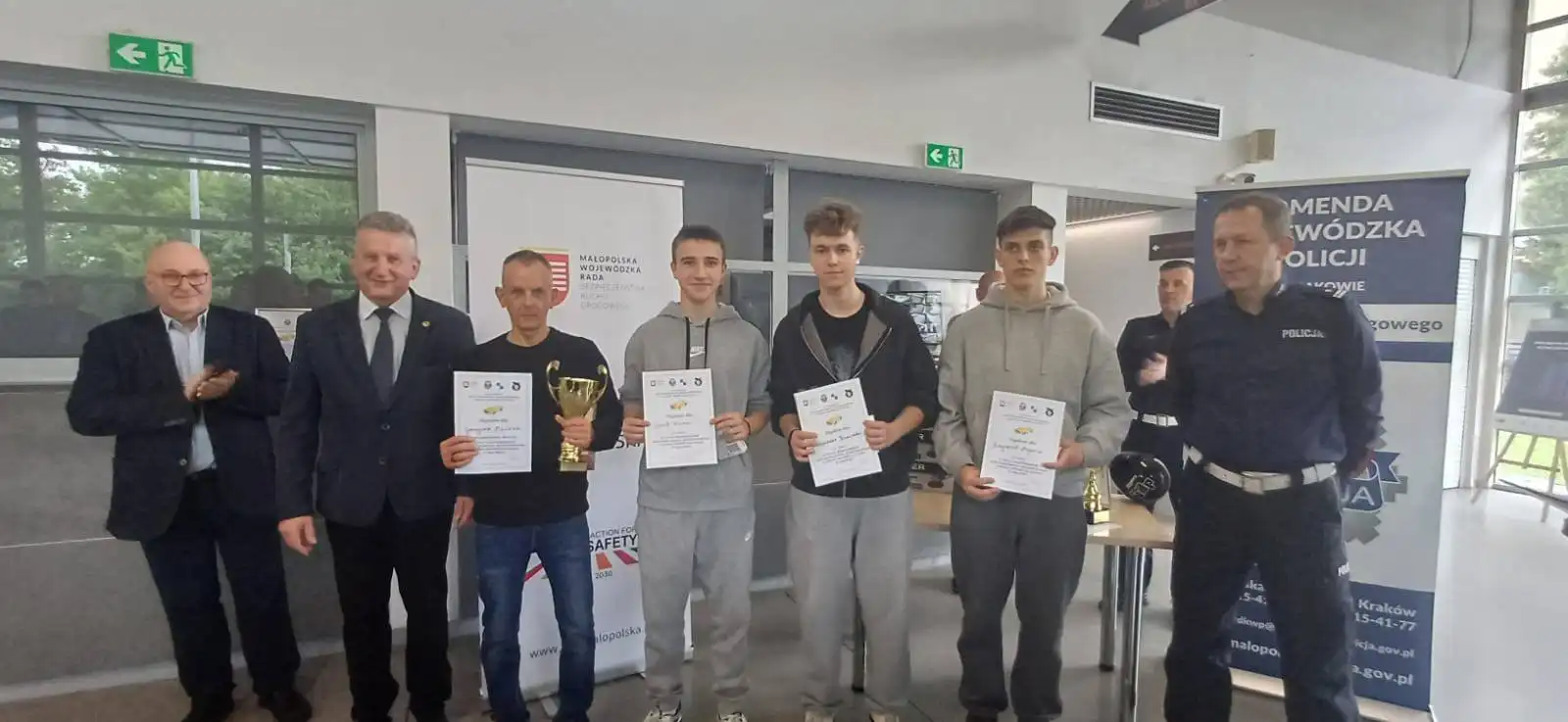 Sukces uczniów ZSE Gorlice w Krakowie