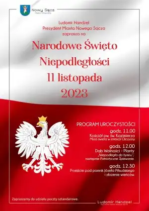 Nowy Sącz: Uroczyste obchody Narodowego Święta Niepodległości