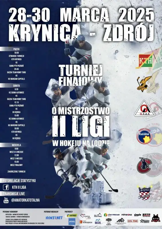 Hokejowe emocje w Krynicy-Zdroju