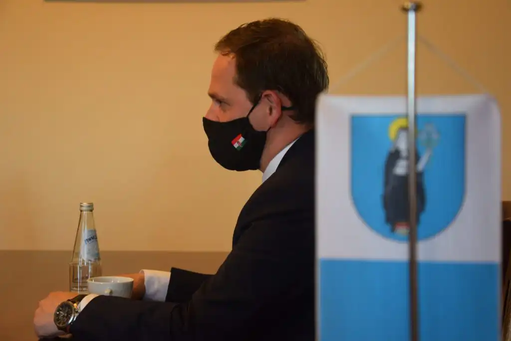 Konsul Generalny Węgier z wizytą w Starym Sączu