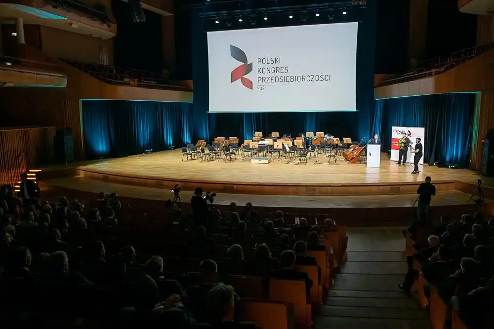 Uroczysta gala podczas Polskiego Kongresu Przedsiębiorczości w Krakowie