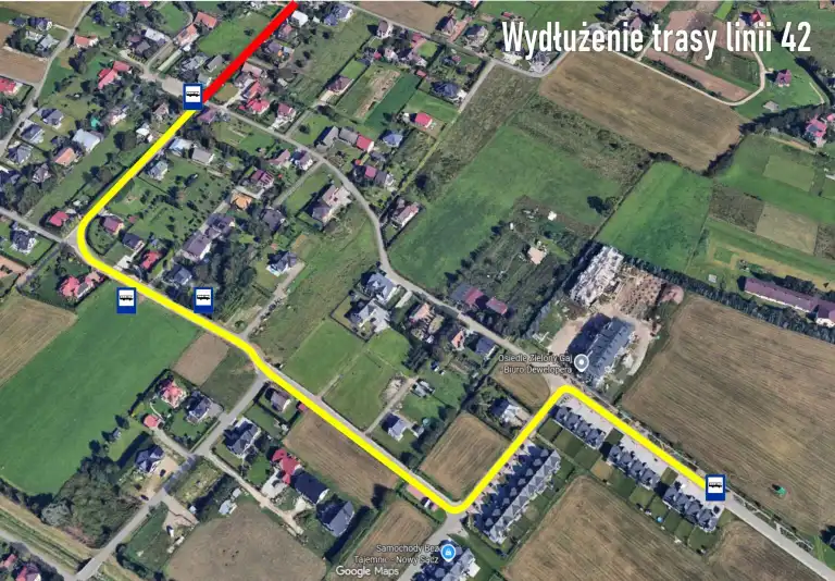 Uwaga pasażerowie! Linia 42 wydłużona