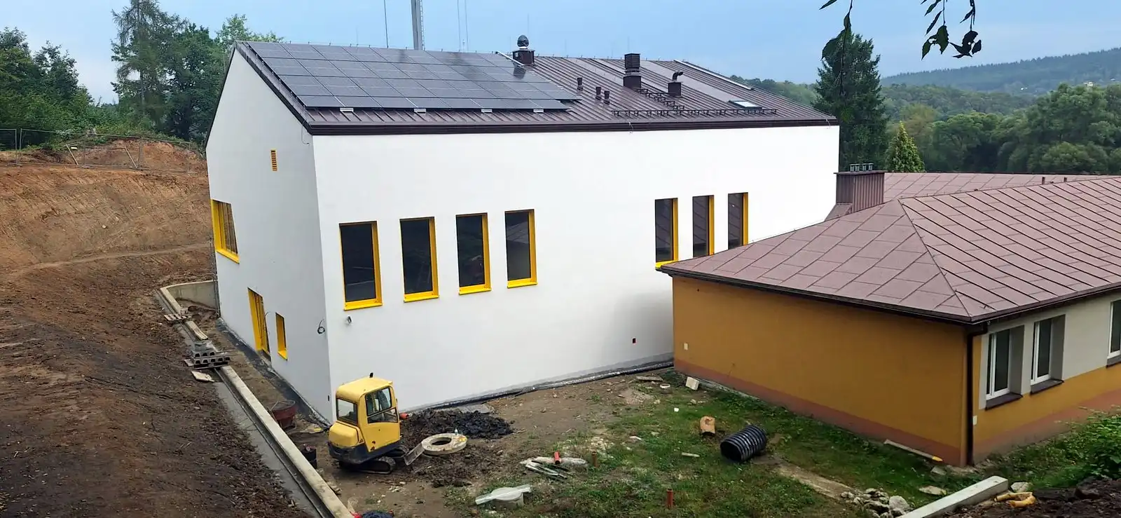 Witowice Dolne: nowa sala gimnastyczna prawie gotowa