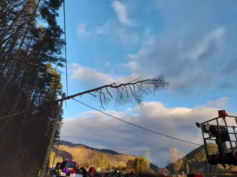 Wichura na Sądecczyźnie. Kilkadziesiąt interwencji strażaków