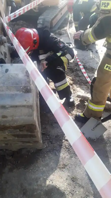 Krynica-Zdrój: Woda z hydrantu zalała ulicę