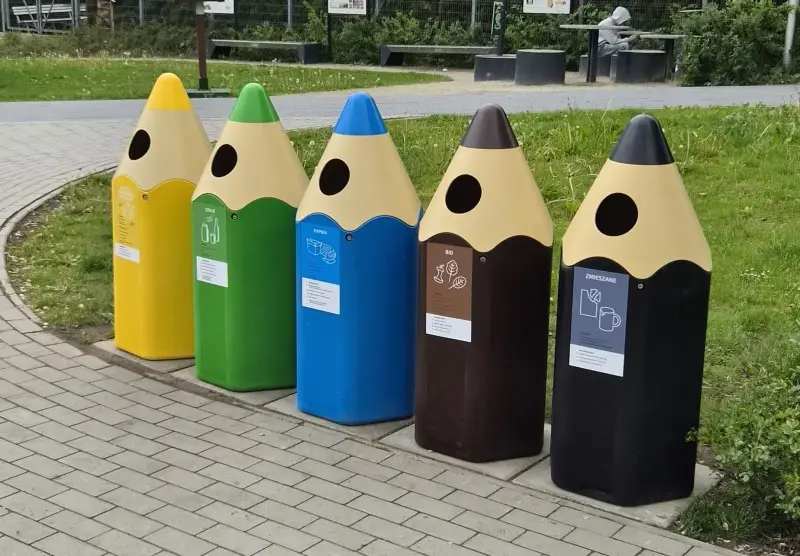 Segregacja odpadów w nowej odsłonie. Dzieci zobaczą kolorowe „kredki”
