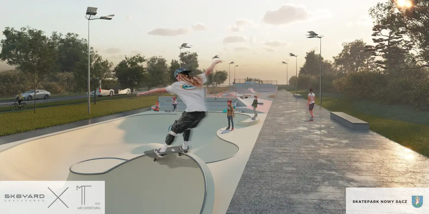 Ekstremalne emocje w Nowym Sączu. Skatepark z pozwoleniem i pełną dokumentacją