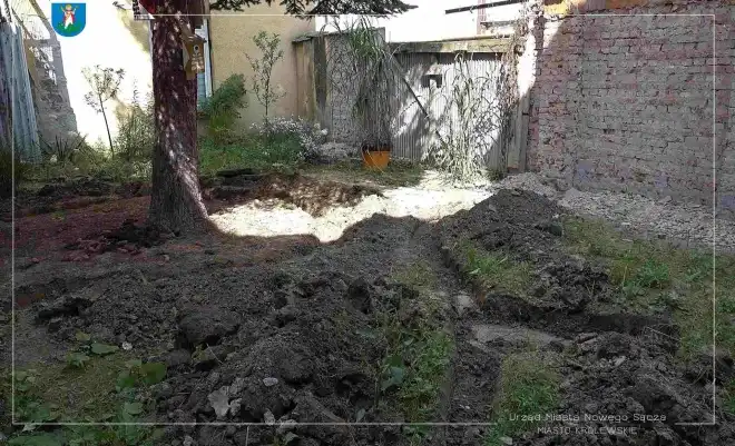 Na dziedzińcu nowosądeckiego Pałacu Młodzieży powstaje park kieszonkowy