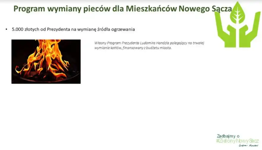 Urząd Miasta Nowego Sącza uruchamia program Zadbajmy o #zielonyNowySacz