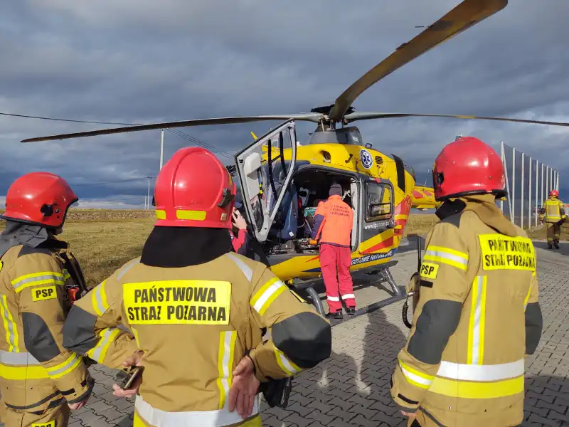 Wypadek w Szkole Podstawowej w Siołkowej