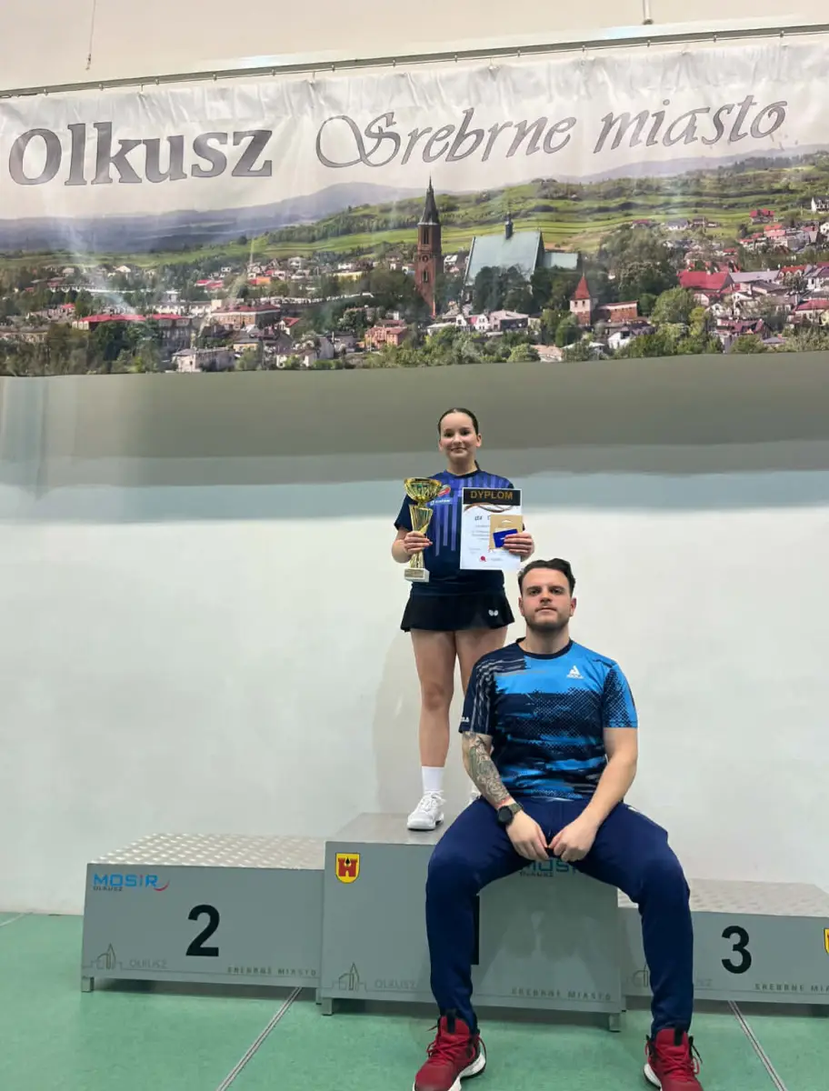 Młoda tenisistka stołowa z Limanowej awansuje do Grand Prix Polski