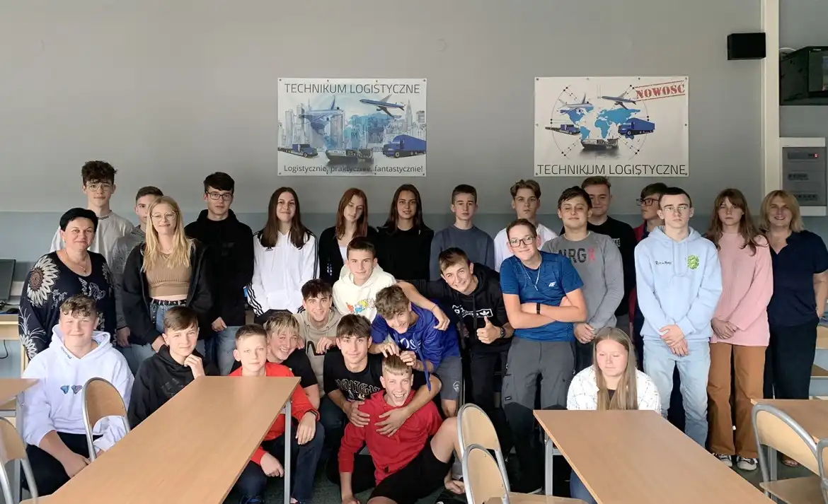 Logistycy z ZSP w Krynicy-Zdroju uczestniczyli w międzynarodowym projekcie edukacyjnym