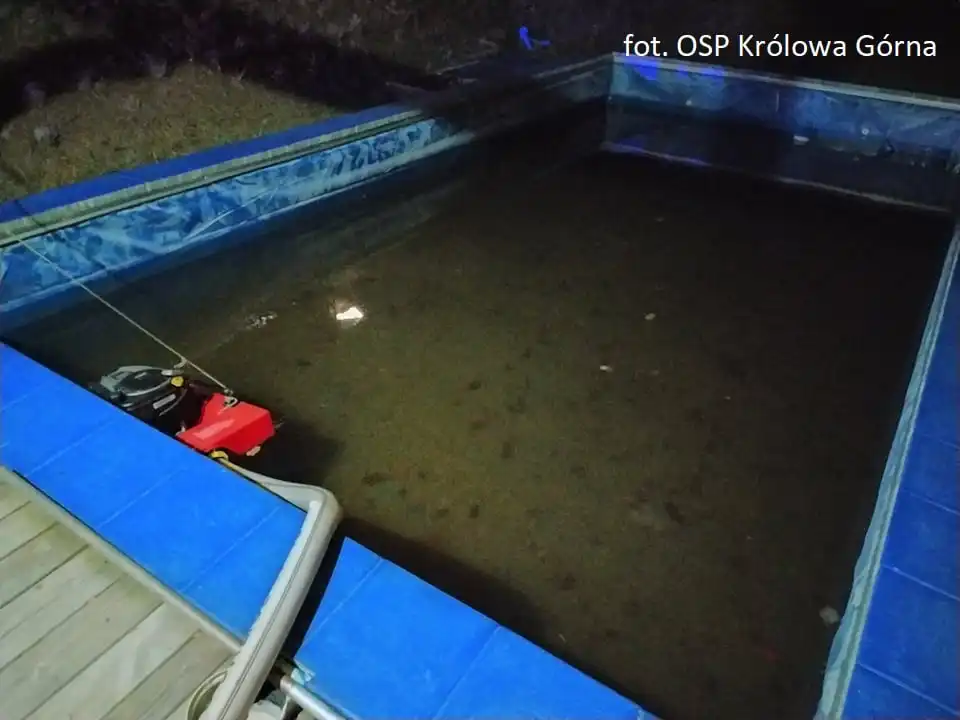 Pożar w Kamionce Wielkiej. Płonął drewniany budynek mieszkalny