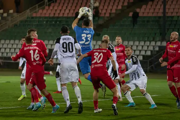 Sandecja remisuje ze Skrą Częstochowa w Sosnowcu