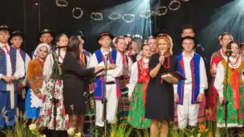 Koncert jubileuszowy Zespołu Regionalnego ”Sądeczoki” w Amfiteatrze w Parku Strzeleckim