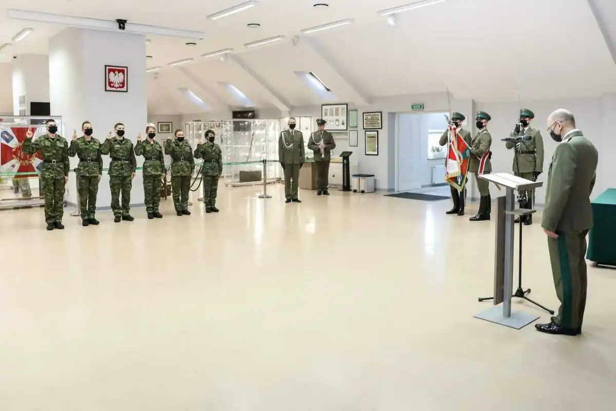 Nowi funkcjonariusze KaOSG złożyli ślubowanie