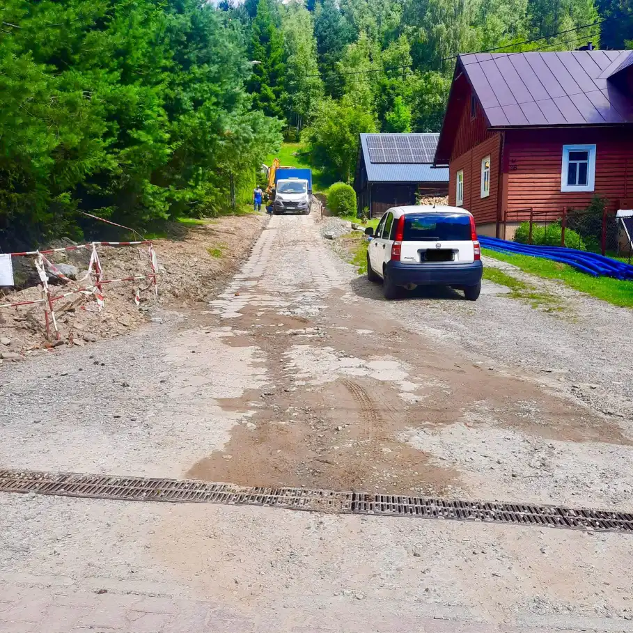 Kolejna inwestycja drogowa w Krynicy-Zdroju. Ruszyła przebudowa ul. Słotwińskiej