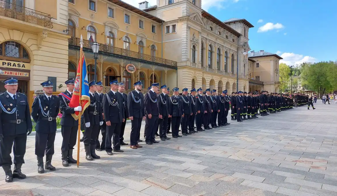 Strażacy z Krynicy odznaczeni
