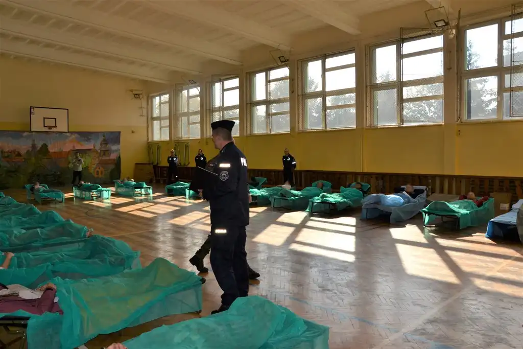 Sądeccy policjanci uczestniczyli w ćwiczeniach pod kryptonimem „Jesień 2022”