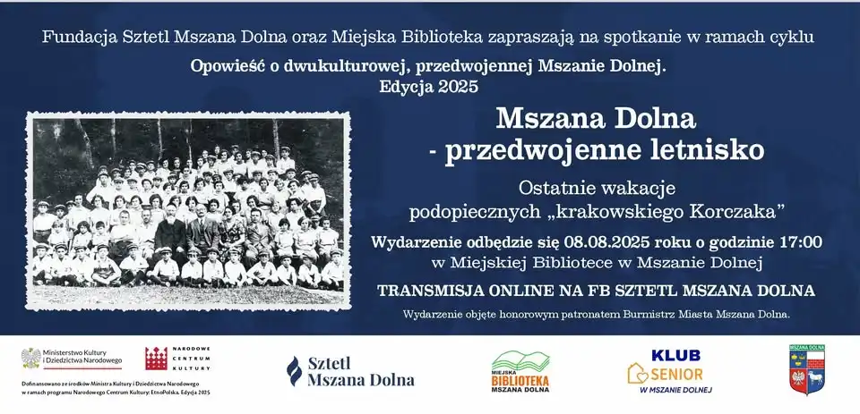 Powrót do przedwojennej Mszany Dolnej. Wyjątkowe spotkanie już 8 sierpnia