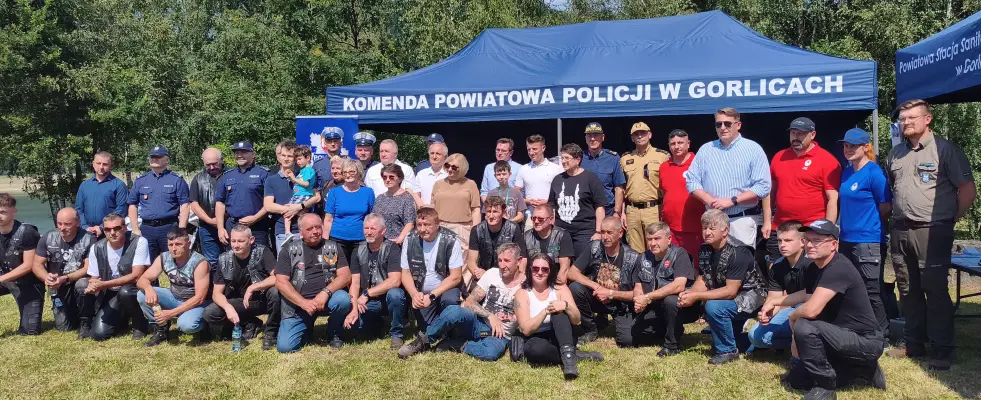 Wakacyjna lekcja bezpieczeństwa w Klimkówce. Piknik połączył edukację z dobrą zabawą
