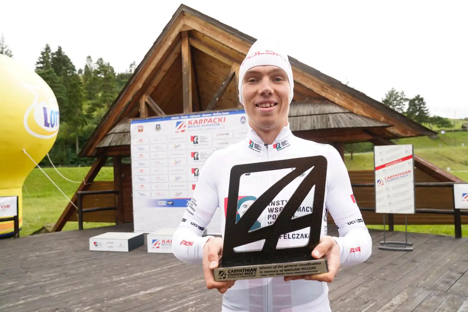 Filip Maciejuk zwycięzcą 38 . Karpackiego Wyścigu Kurierów pamięci Wacława Felczaka