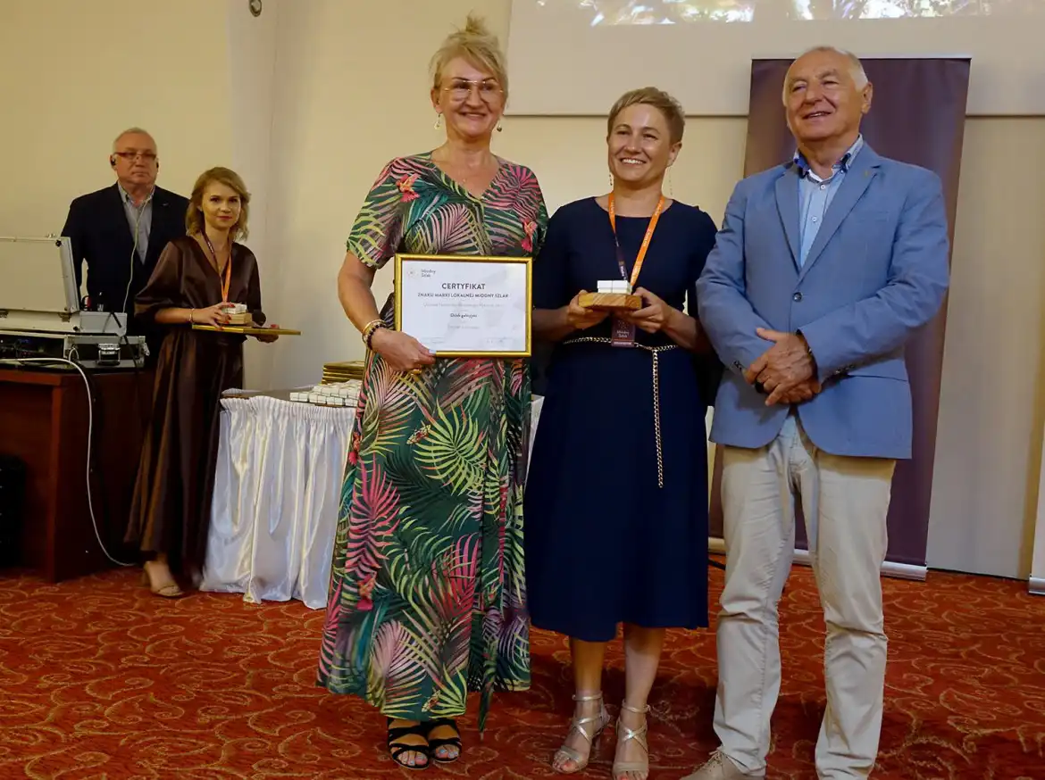 W Muszynie odbyła się gala rozdania certyfikatów marki Miodny Szlak