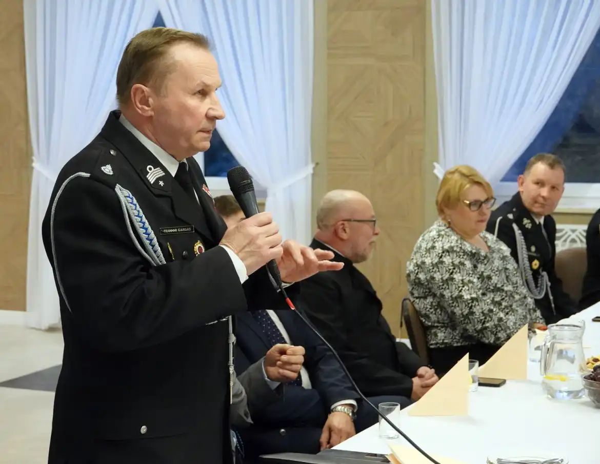 Strażacy ochotnicy z Łącka z promesą na zakup sprzętu