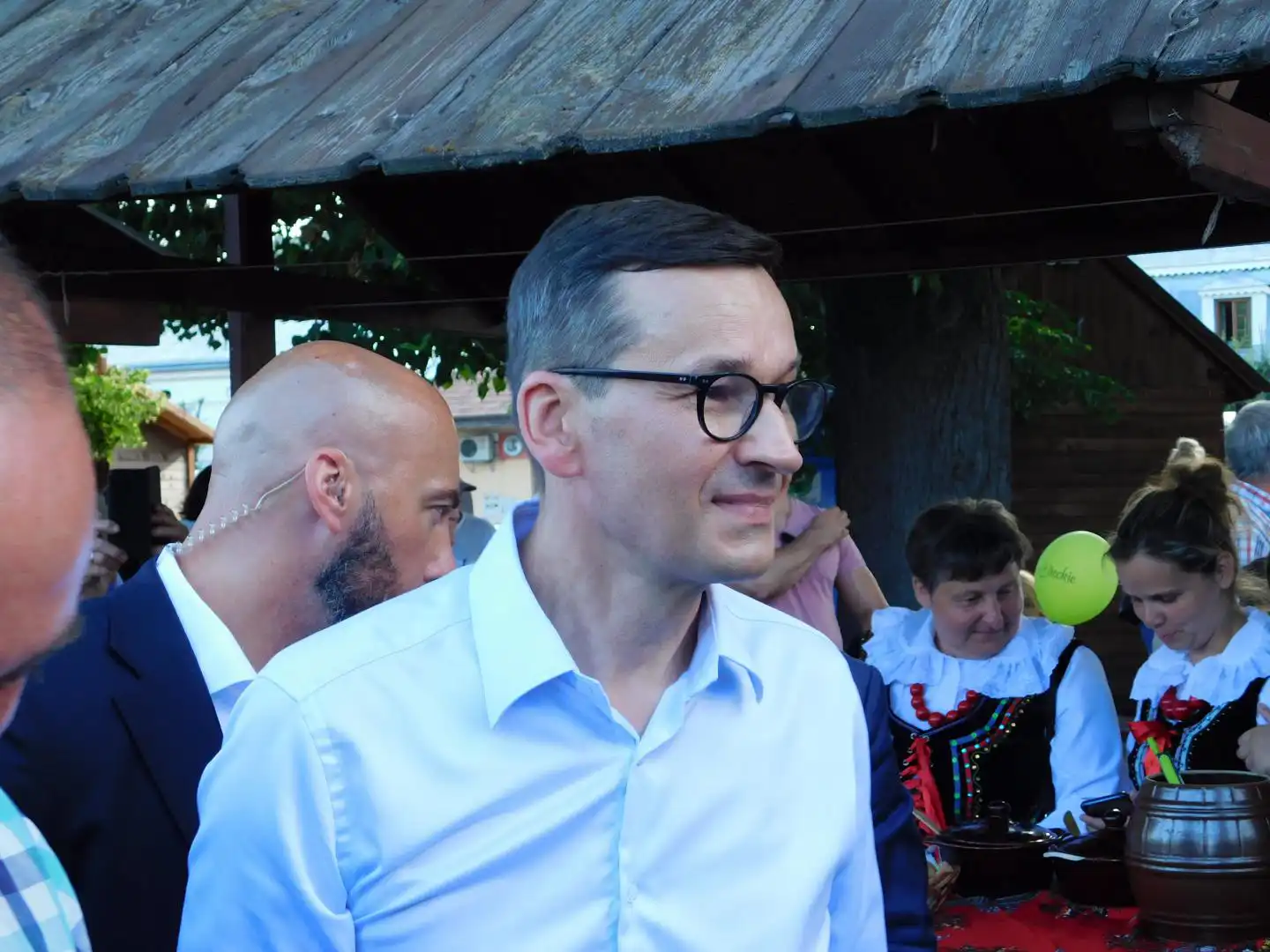 Premier Mateusz Morawiecki z wizytą w Starym Sączu [FILM]