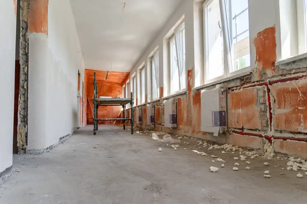 Trwa modernizacja budynku Zespołu Szkolno-Przedszkolnego w Stróżach