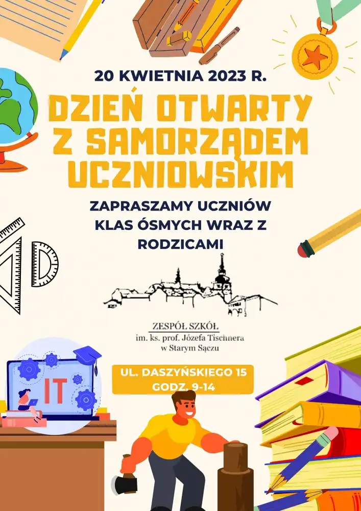 20 kwietnia Dzień Otwarty w ZS w Starym Sączu