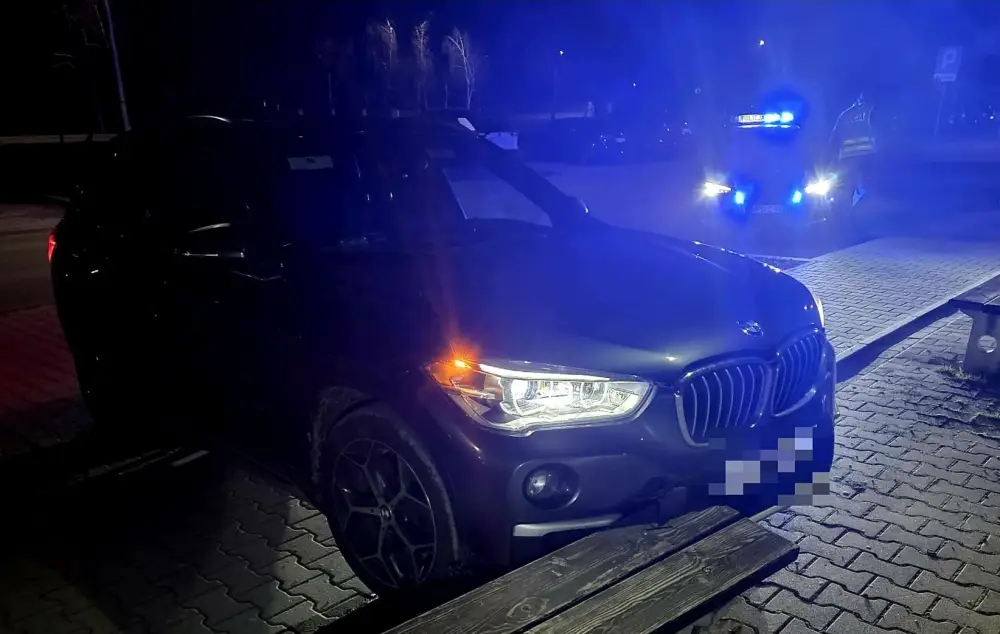 Pościg w Limanowej. Za kierownicą BMW siedział 16 latek