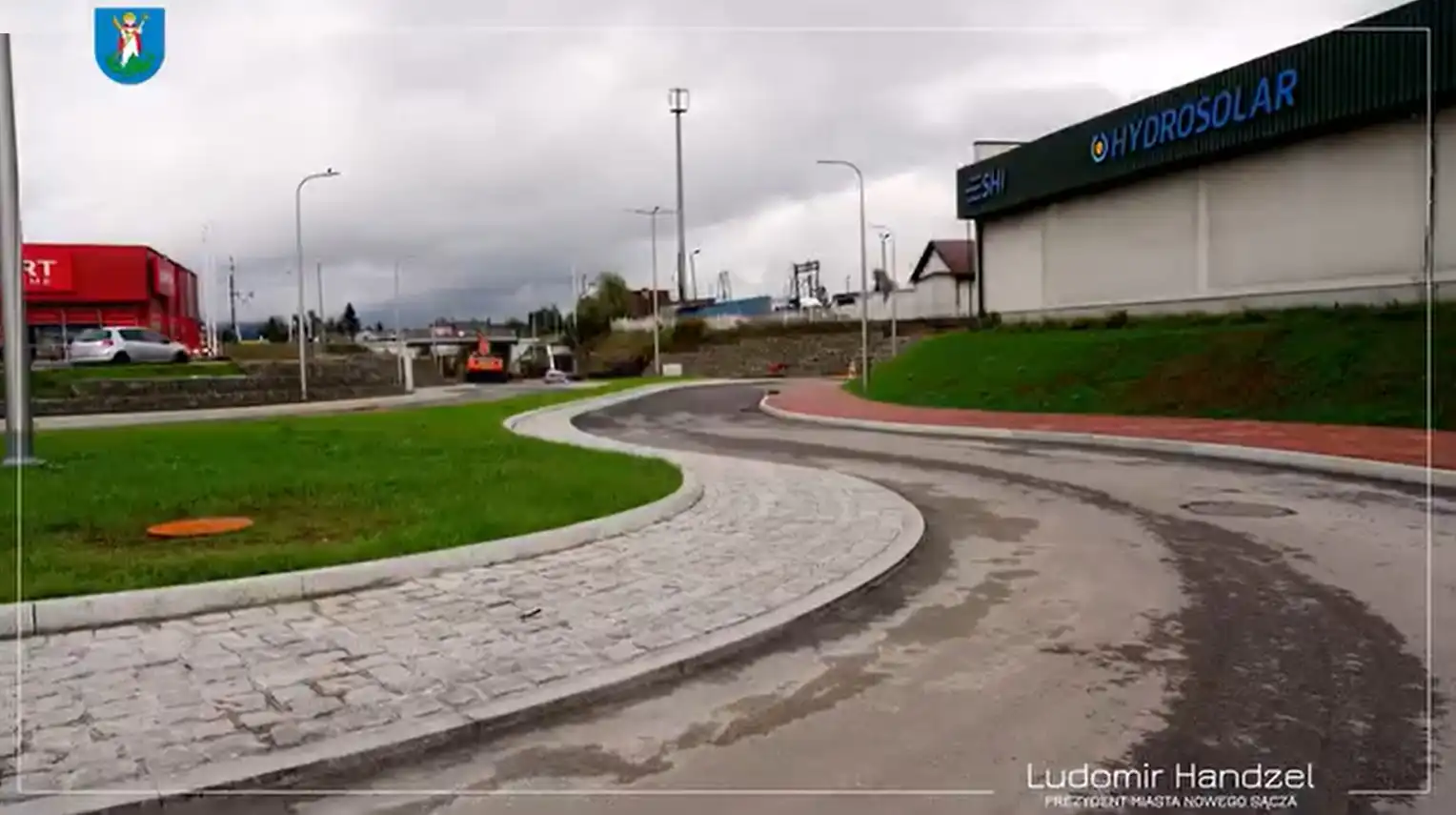 Nowe rondo w Nowym Sączu. Inwestycja na finiszu