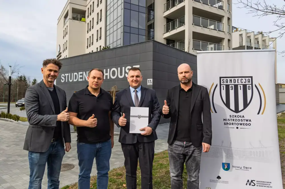 Szkoła Mistrzostwa Sportowego Sandecja z nowym dyrektorem