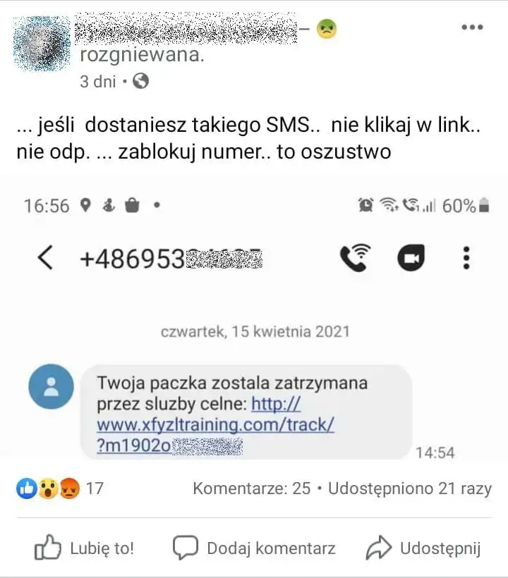 Uwaga na cyberoszustów podszywających się pod różne firmy i podmioty publiczne