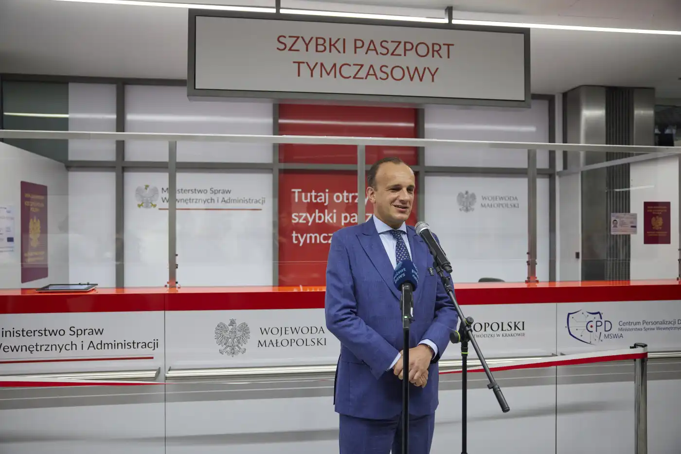 Punkt Wydawania Paszportów Tymczasowych w Krakowie już działa