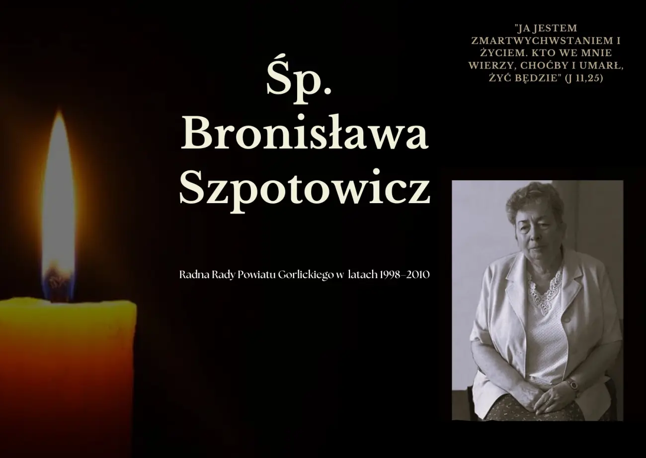Nie żyje Bronisława Szpotowicz. Przez lata działała na rzecz Ziemi Gorlickiej