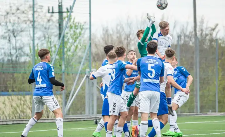 Drużyna U-19 rozegrała swój pierwszy mecz w rozgrywkach Centralnej Ligi Juniorów