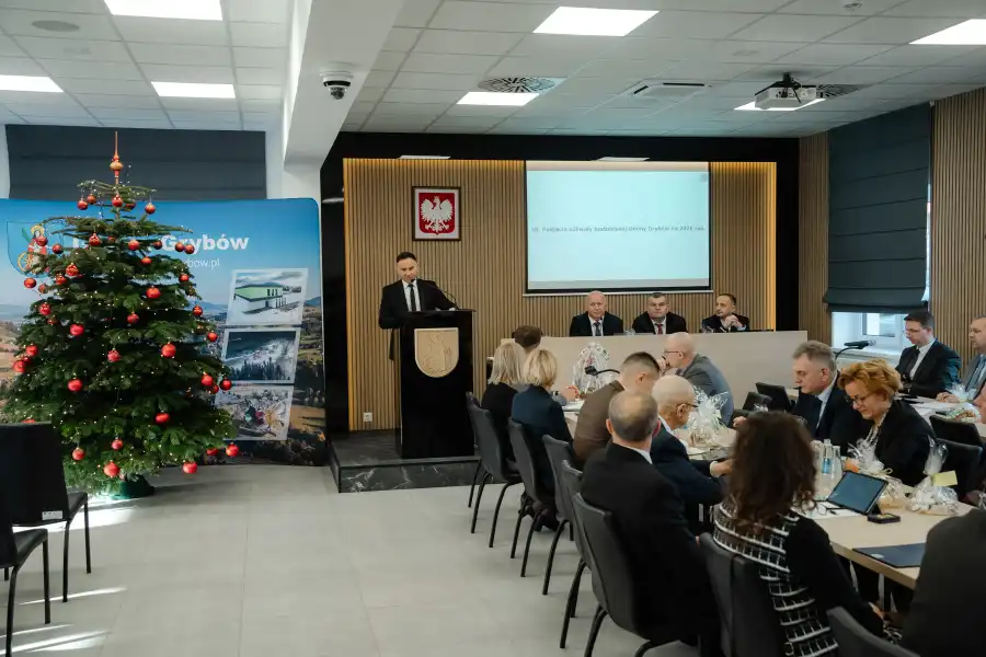 Jednogłośna decyzja radnych. Budżet Gminy Grybów na 2026 rok przyjęty
