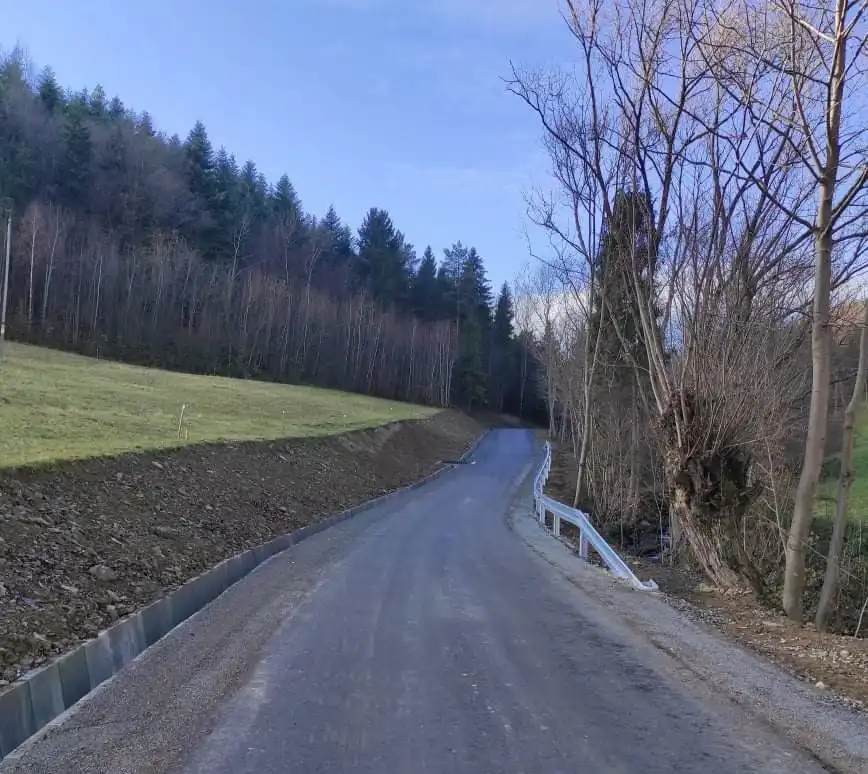 Kolejna duża inwestycja drogowa w Gminie Łososina Dolna zakończona
