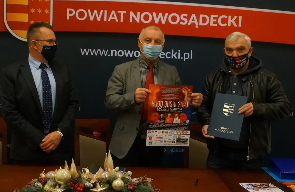 Powiat nowosądecki partnerem Międzynarodowych Pokazów Sztuk Walki Budo Bushi 2021
