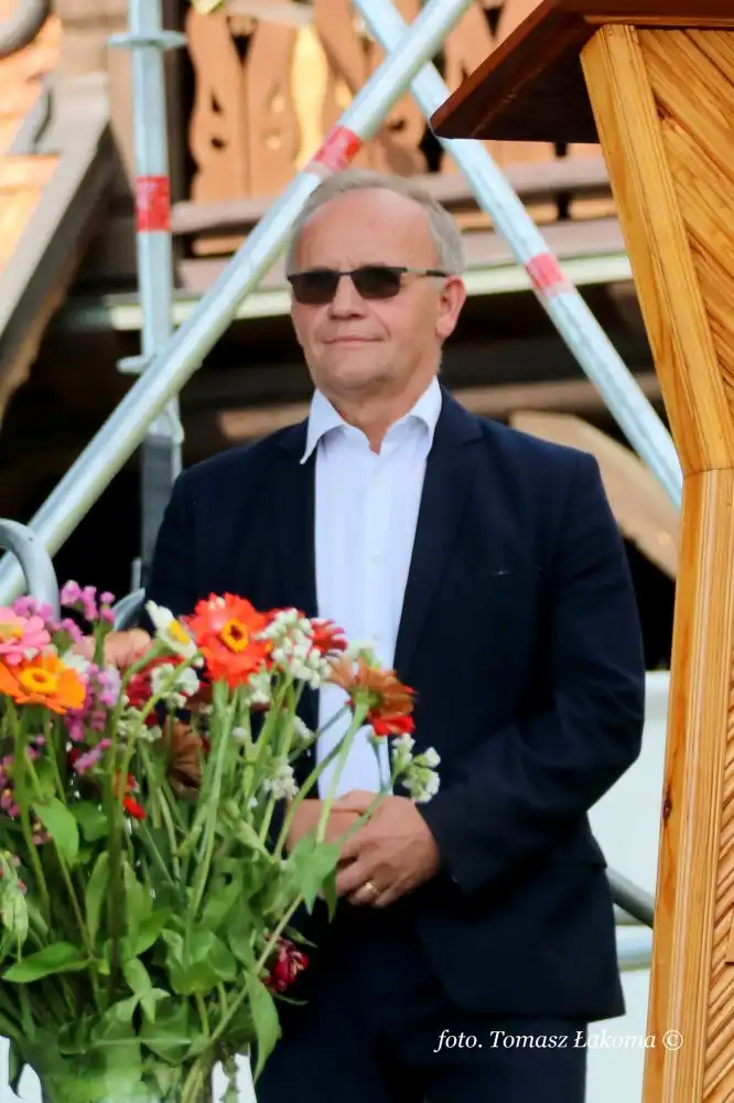 Uroczystość dożynkowa gminy Grybów w Sądeckim Bartniku