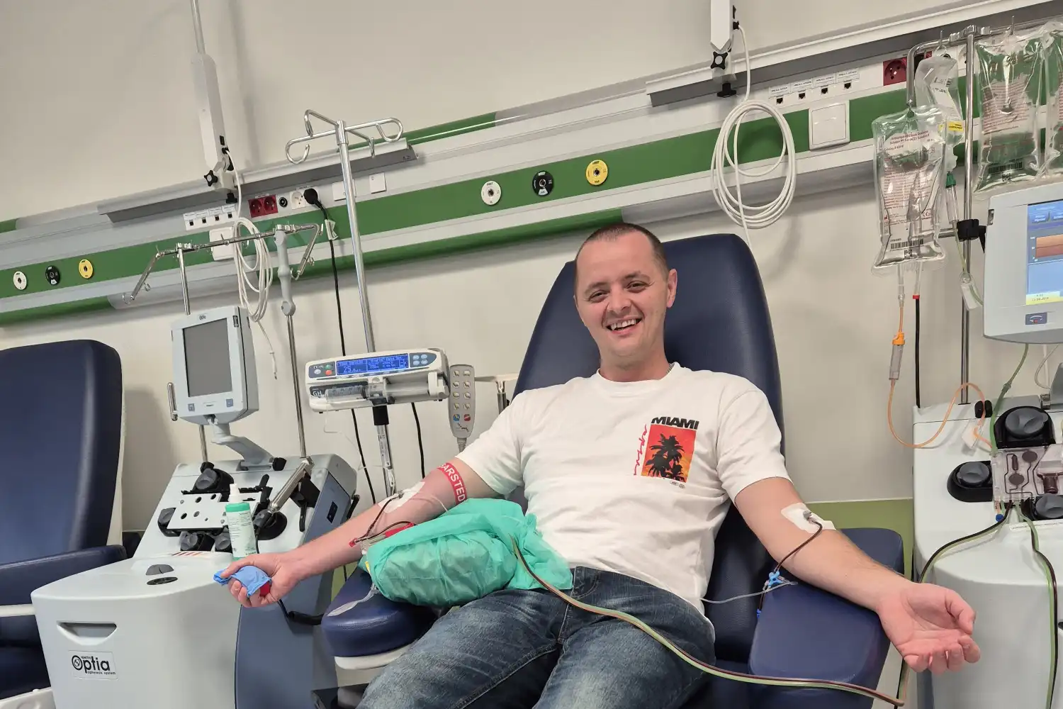 Podzielił się życiem. Funkcjonariusz KaOSG uratował życie dzięki szpikowi