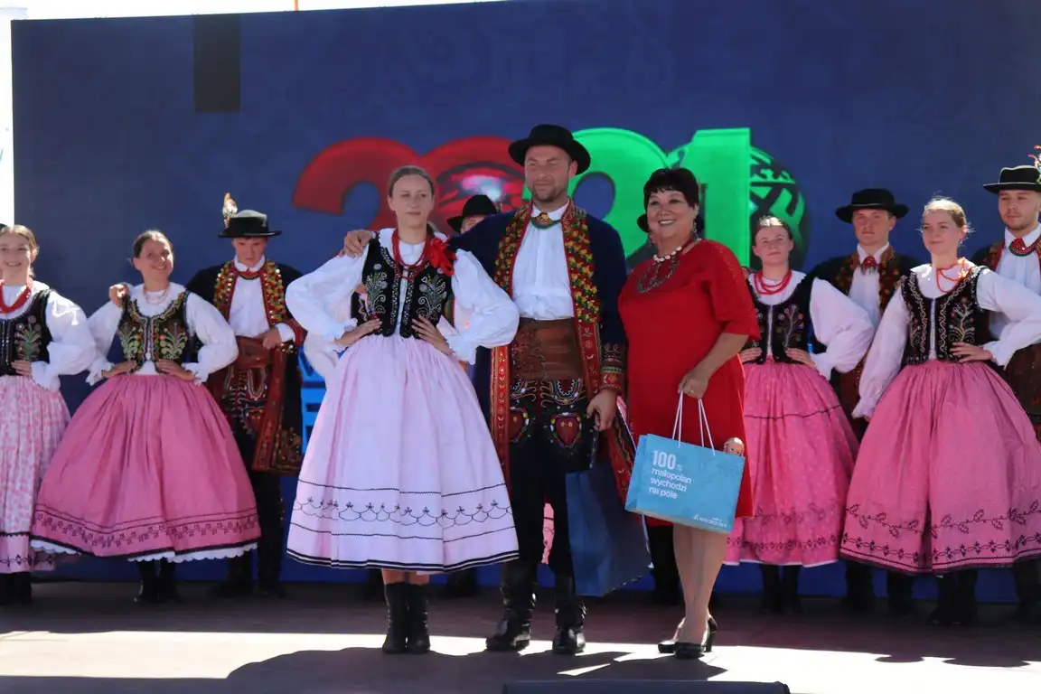 Zespół Mystkowianie reprezentował Polskę na międzynarodowej Folkloriadzie