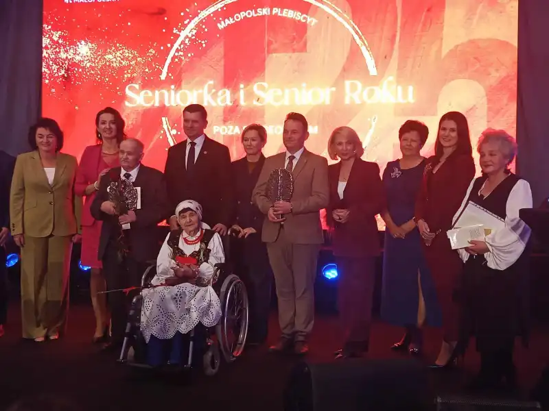 Koronkowe serce Bobowej. Pani Józefa Myśliwiec Seniorką Roku 2025