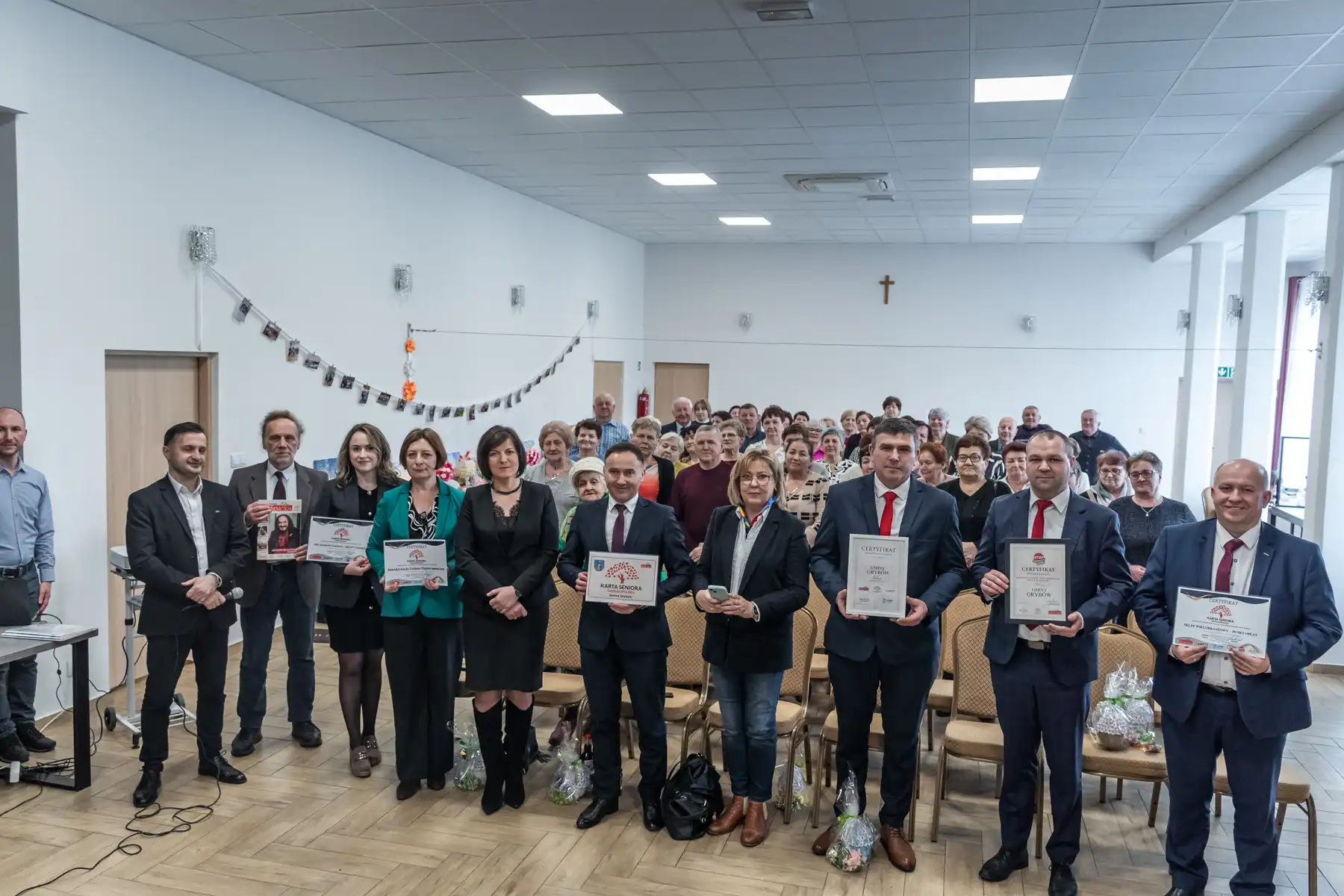 Uroczysta inauguracja Ogólnopolskiej Karty Seniora w Gminie Grybów