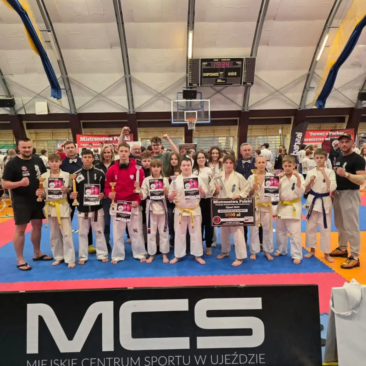 Limanowski Klub Kyokushin Karate z sukcesami na Mistrzostwach Polski