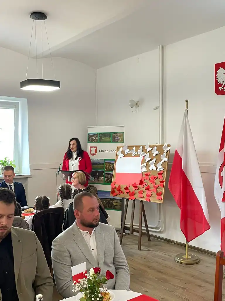 Uroczysta sesja Rady Gminy Łabowa w 107. rocznicę Niepodległości